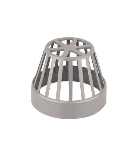 Wavin OsmaSoil 4S302G Balloon Grating 110mm Grey