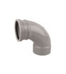 Wavin OsmaSoil 4S361G S/SW Bend 87.5 deg 110mm Grey