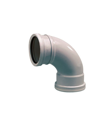Wavin OsmaSoil 4S561G D/S Bend 87.5 deg 110mm Grey