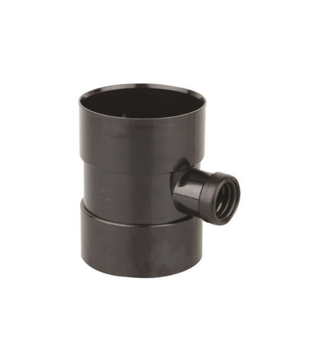 Wavin OsmaSoil 4S583B Bossed Pipe 32mm Black