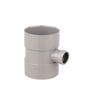Wavin OsmaSoil 4S583G Bossed Pipe 32mm  Grey