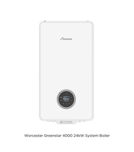 Worcester Greenstar 4000 24kW System Boiler