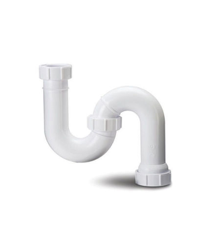 Polypipe 40mm S Trap 75mm Seal