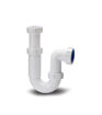 Polypipe 40mm Telescopic P Trap 75mm Seal