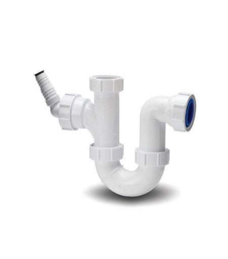 Polypipe 40mm Wash Machine Trap Single Spigot