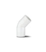 Polypipe ABS 19mm Overflow 45 Degree Bend - White