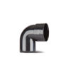 Polypipe ABS 32mm 90Deg Spigot M&F Bend - Black