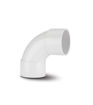 Polypipe ABS 40mm 90 Degree Swept Bend - White