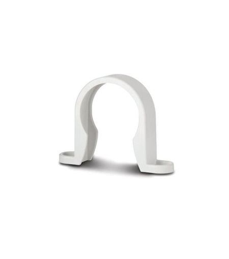 Polypipe ABS 32mm Pipe Clip - White
