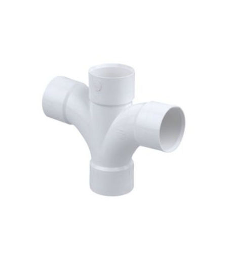 Wavin Osma Solvent 5Z230W 40mm Cross Tee White