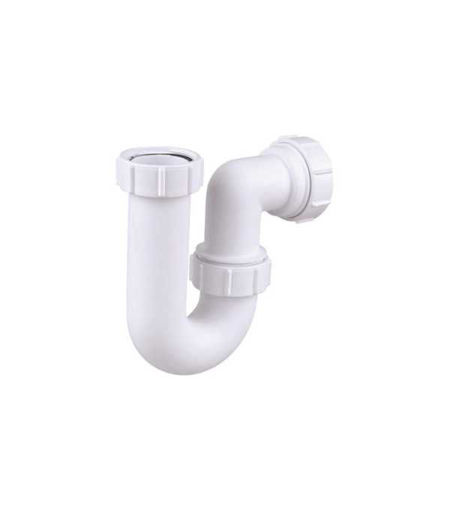 Wavin Osma Trap 4V801W 32mm Tubular P Trap 76mm Seal
