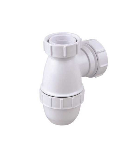 Wavin Osma Trap 4V809W 32mm Bottle Trap 38mm