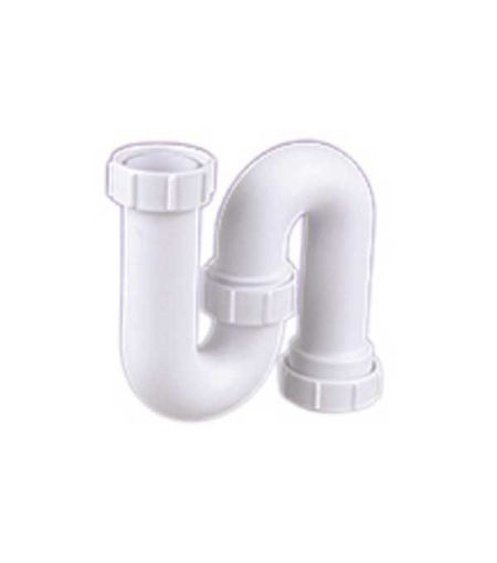 Wavin Osma Trap 5V803W 40mm Tubular S Trap 76mm