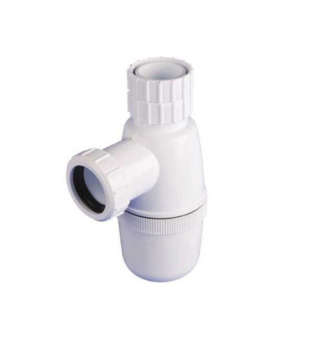 Wavin Osma Trap 5V808W 40mm Adjustable Bottle Trap 75mm