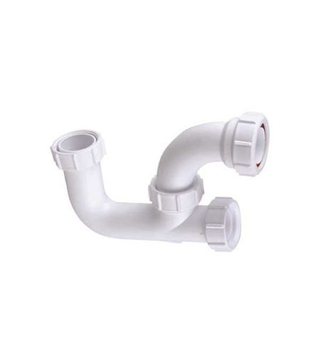Wavin Osma Trap 5V846W 40mm Bath Trap 76mm Seal