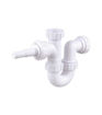 Wavin Osma Trap 5V864W 40mm Washing Machine Half Trap 76mm