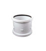 Wavin OsmaSoil 4S105W D/S Double Socket (for repairs) 110mm White