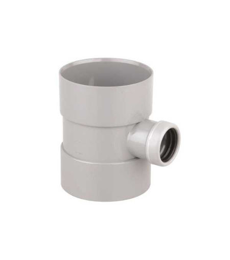 Wavin OsmaSoil 4S584G Bossed Pipe 40mm Grey