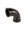 Wavin OsmaSoil 4S561B D/S Bend 87.5 deg 110mm Black