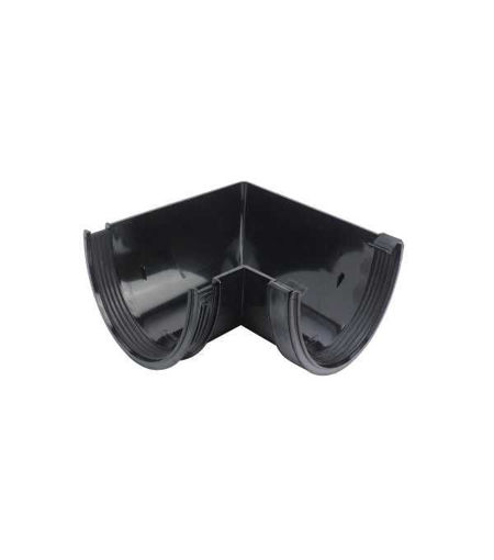 Wavin Osma DeepLine 9T903B Gutter Angle 90 Degree  Black