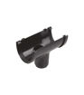 Wavin Osma DeepLine 9T906B Running Outlet Black