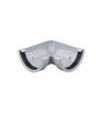 Wavin Osma RoundLine OT003G Gutter 90deg Angle Anthracite Grey