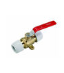 HX22/22W Hep2O Plated Brass Ball Valve - 22mm