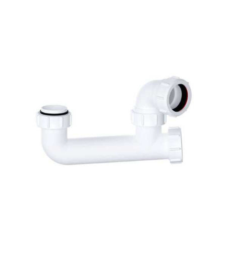 Viva 1 1/2" (40mm) Bath Trap 50mm Seal - WTB4050