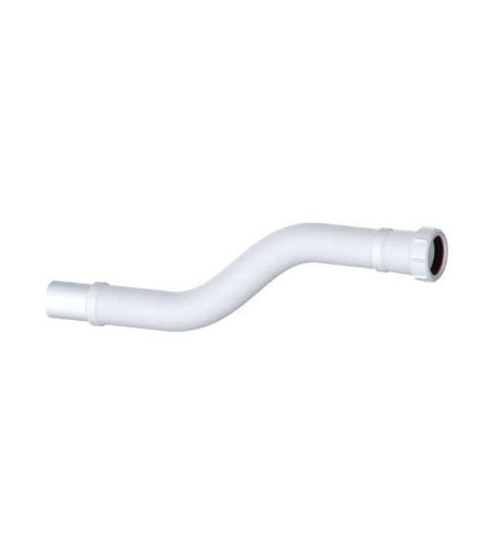 Viva 1½" 40mm Long 500mm Flexible Connector - Compression x Plain Spigot