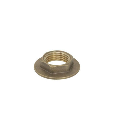 1 1/2" BRASS BACKNUT