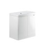 Laburnum 805mm 2 Door Floor Standing Basin Unit - White Gloss