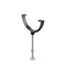 Wavin Osma RoundLine OT914B Rise & Fall Black