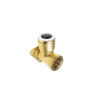JG Speedfit DZR Brass Stem Adaptor 15mm x 1/2" Male