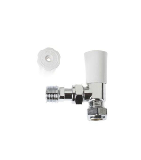 Drayton 15mm Angle Lockshield Valve