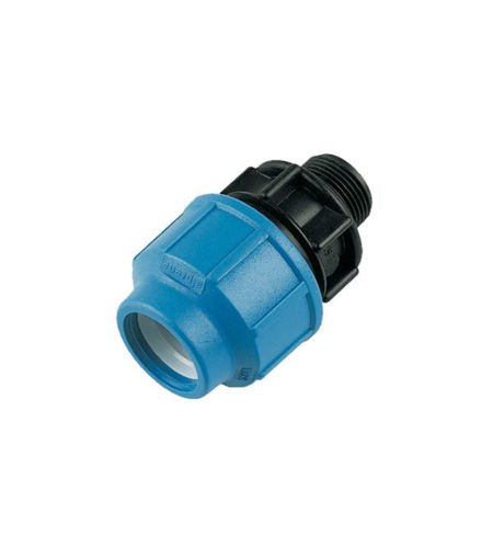 FloPlast Male Adaptor 20mm x 1/2" MI