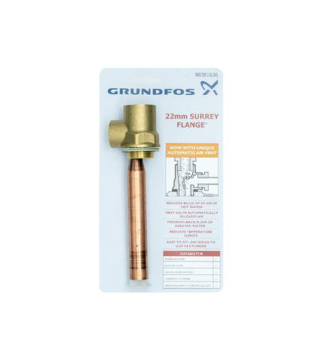 SURREY Cylinder Flange 22mm x 1" Male x 3/4" Female 98381636