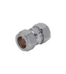 COMP 15mm Straight Coupling Chrome CCC‑15