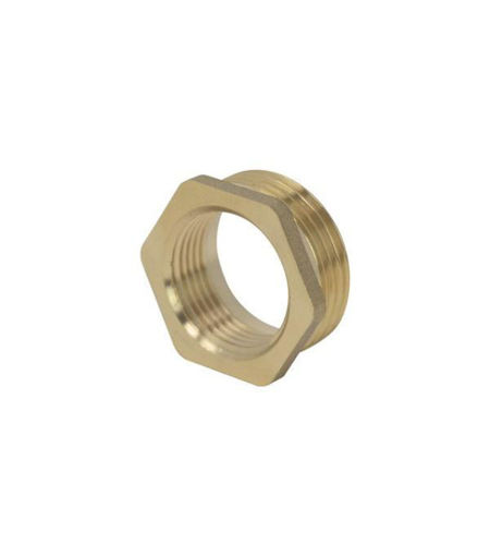 THREAD 3/8" x 1/8" Brass Bush BRBUSH‑CA