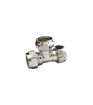 15mm Chrome Compression Equal Tee CCET‑15