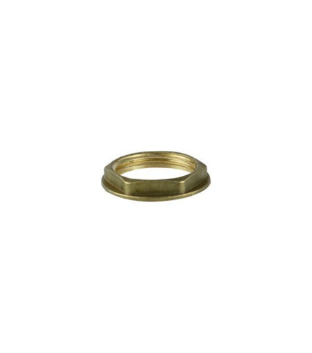 1″ Brass Backnut BRBACKNUT‑F