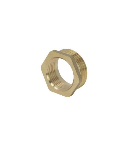 1" x 3/4" Brass Threaded Bush BRBUSH-FE