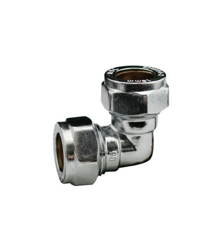 22mm Chrome Compression Elbow CCE‑22