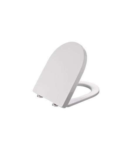 Strode Soft Close Toilet Seat - White