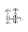 Taylor Basin Pillar Taps - Chrome