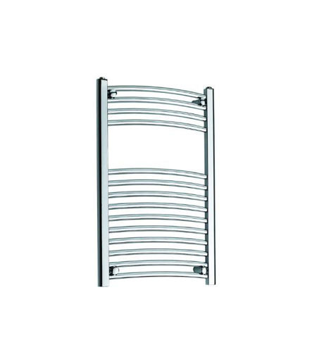 Kartell Premium 400 x 750 (25MM) CP Curved Towel Rail