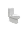 Larchwood Rimless Close Coupled Fully Shrouded WC & Soft Close Seat