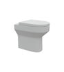 Larchwood Rimless Back To Wall Comfort Height WC & Soft Close Seat