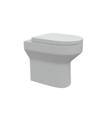 Larchwood Rimless Back To Wall Comfort Height WC & Soft Close Seat