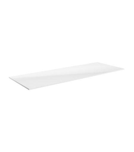 Carton 815mm Laminate Worktop - White Gloss