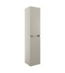 Carton 300mm 2 Door Wall Hung Tall Unit - Latte